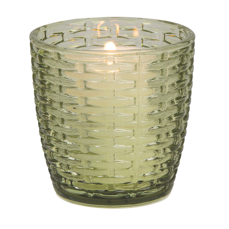 14.8'' H Glass Tabletop Votive Holder