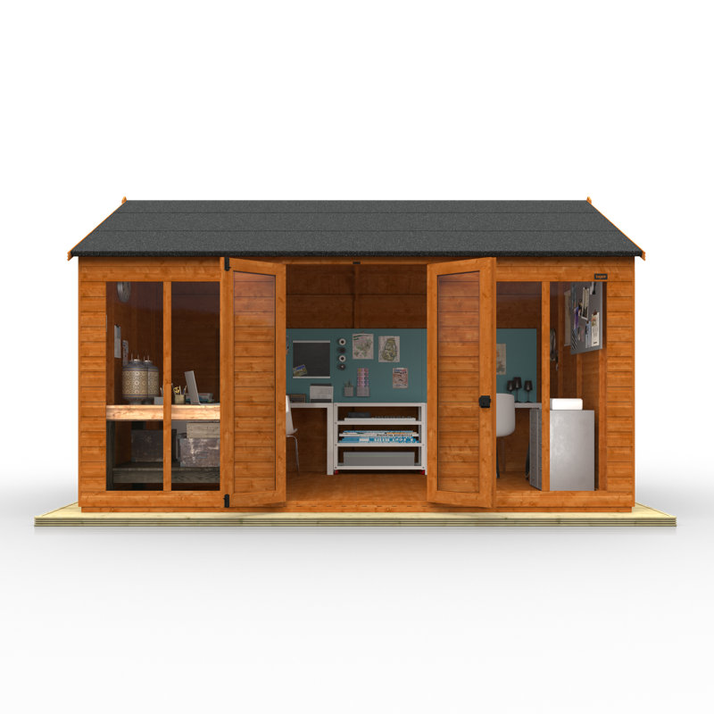 14x10w Tiger Retreat Contemporary Summerhouse