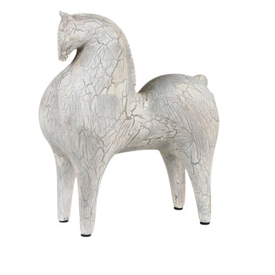 Pegasus Antiqued Resin Statue