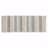 Woven Texture Stripe Bath Rug 22X58"