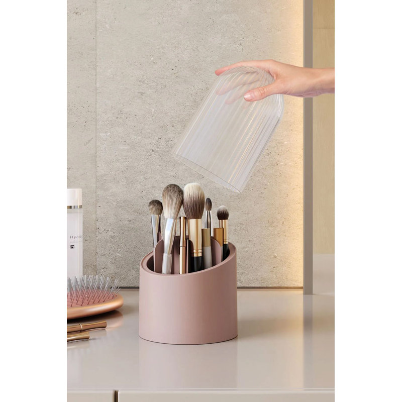 Ensemble de rangement pour maquillage (6 pièces), Rose