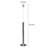 Elegant  Adjustable Height Floor Lamp Stand Light