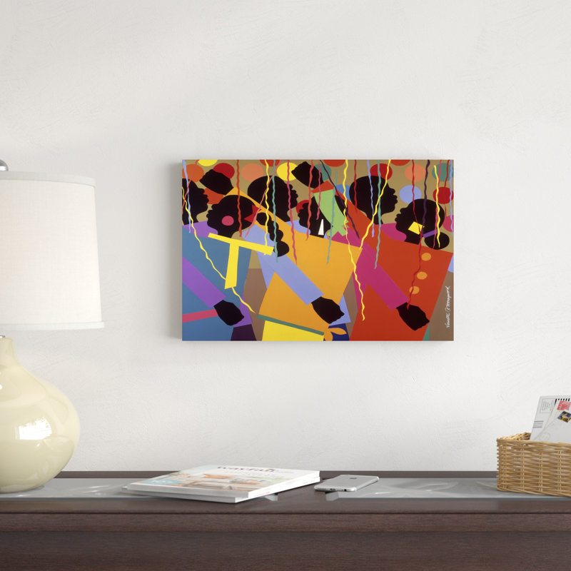 Fête, H 12 po x l 18 po x P 1,25 po