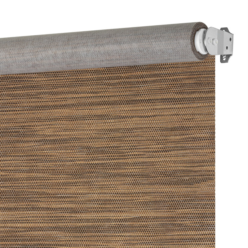 Rouleaux de jute Eco filtrant la lumière, Cacao, L 64 po x L 72 po
