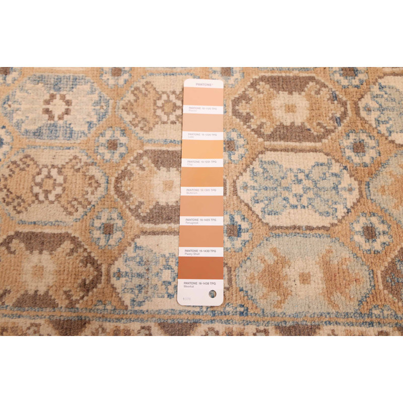 Tapis brun Finest Ghazni 9 pi 0 po x 12 pi 4 po