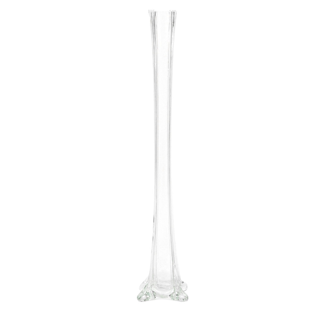 Shanahan Glass Eiffel Tower Table Vase (Set of 12) Astoria Grand 