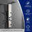 54.33'' Shower Panel with Fixed Shower Head-92892333