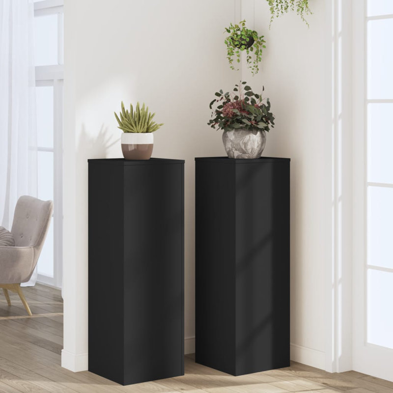 Plant Stand - Set of 2, Black