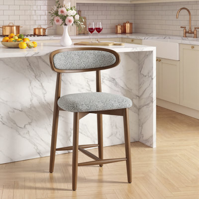 Tabouret de comptoir moderne 24,8 po H
