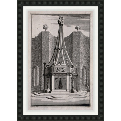 Garden and Park Ornaments & Design III - Single Picture Frame Print