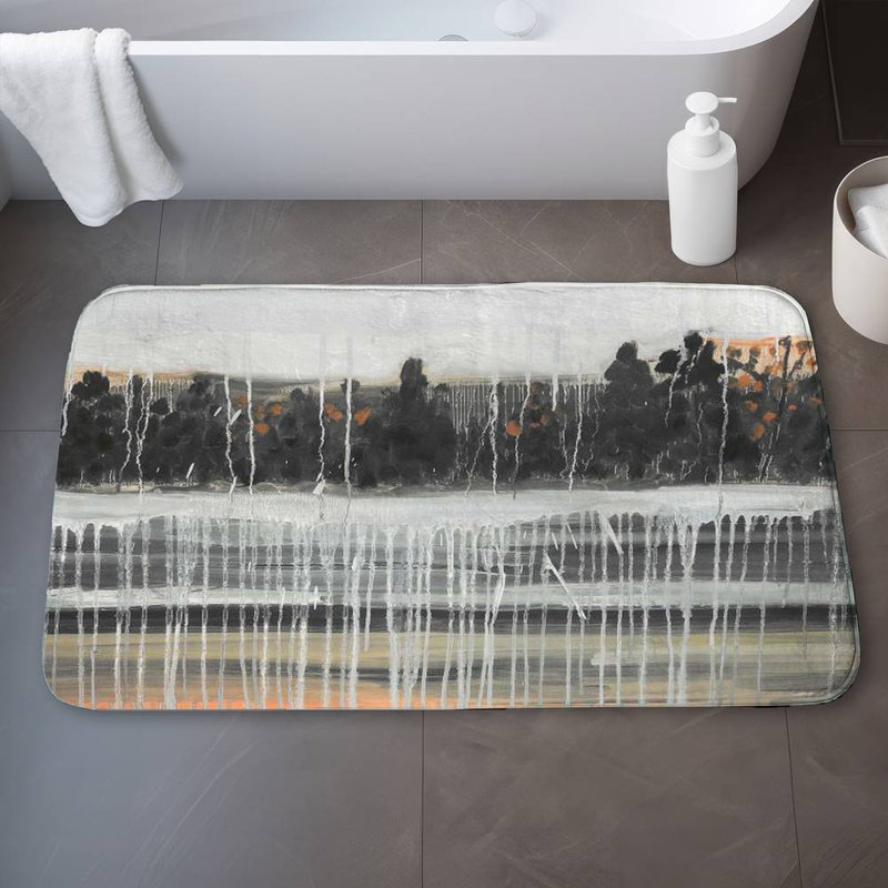 Ashja Microfiber Non-Slip Bath Mat