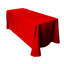 Dakotta Premium Polyester Tablecloth - Red, 200GSM Heavy Duty, Wrinkle & Stain Resistant - Banquet, Wedding & Holiday Dining-1829758978