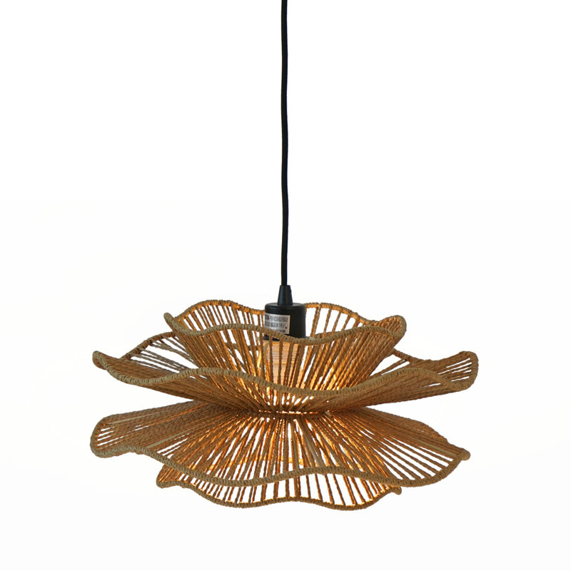 Exquisite Handwoven Pendant Lamp with Versatile Styling for All Settings