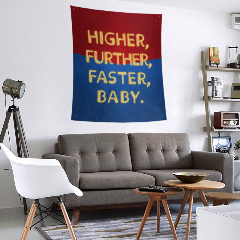 Tapisserie citation à femme en polyester, H 27,5 po x l 37,5 po