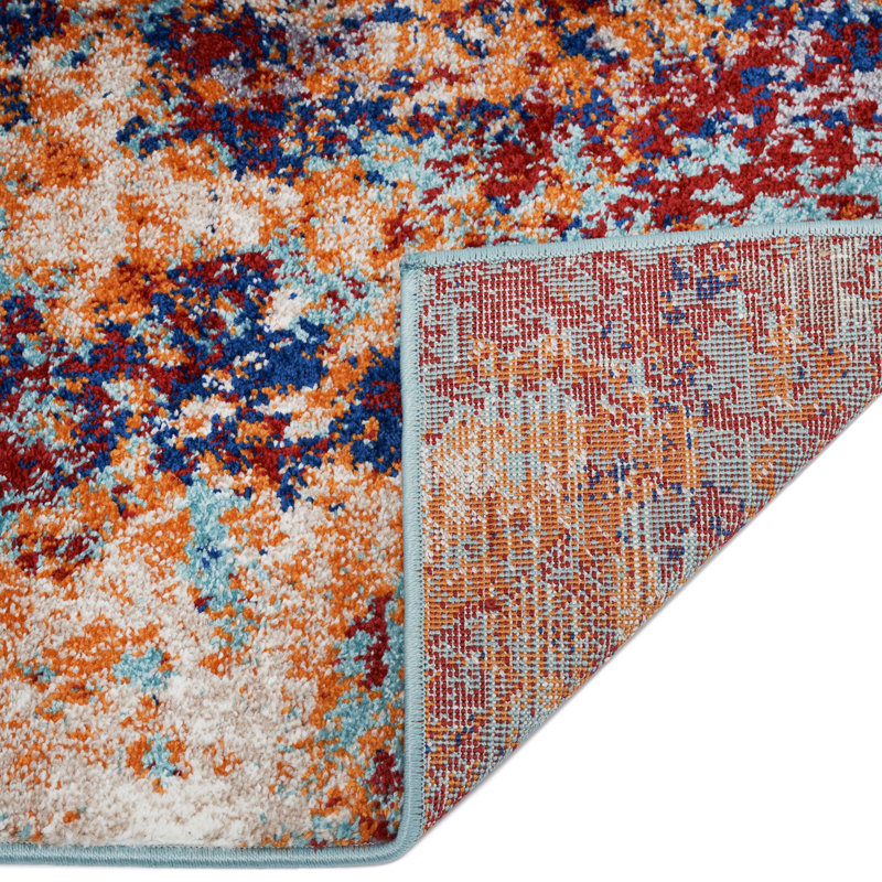 Thorold Abstract Indoor Rug, Runner 2' x 7'