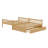 Bunk Bed With Trundle, Featuring Rubber Wood, Ladder And Guardrails-149989359