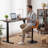 Zager Faux Leather Swivel Adjustable Height Bar Stool-915017401