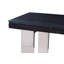 140cm Glass Top Console Table