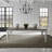 Chalita Rectangular Table Set w/ 18" Leaf & 6 Upholstered Chairs-124520992
