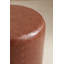 30cm Small Round Faux Leather Upholstered Ottoman-1061551668