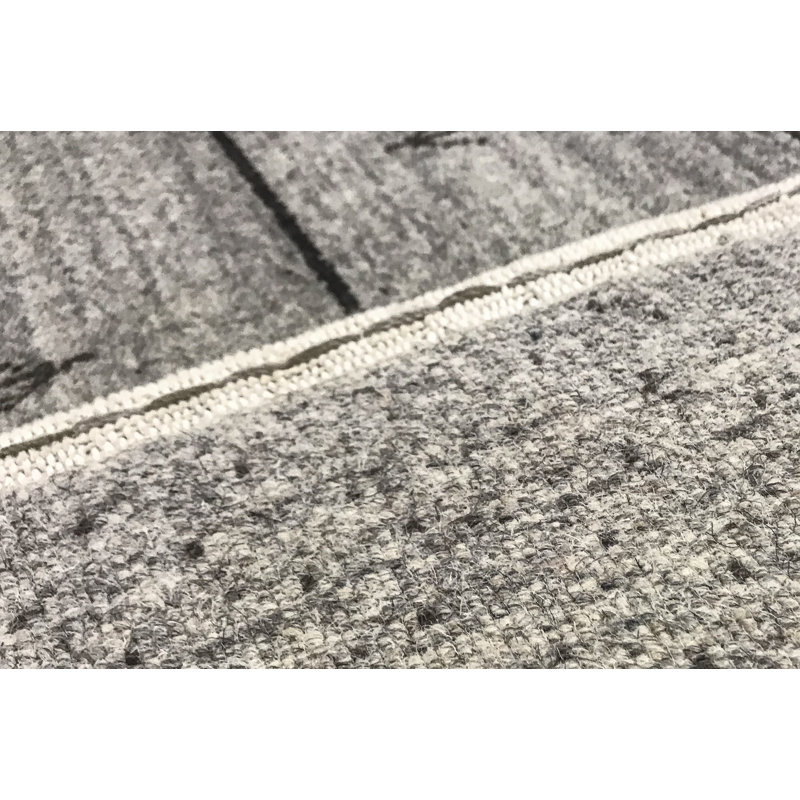 Wool Geometric Area Rug