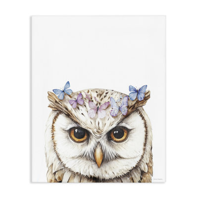 Owl & Butterfly Wings Canvas, design by Svetlana Aleynikova