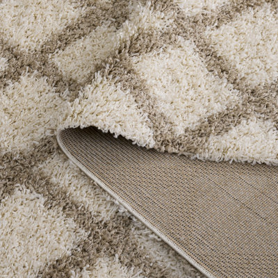 Lapidge Geometric Ivory Area Rug