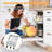 2-in-1 Indoor Electric Grill 2000W with Removable Plates & 5 Temps
