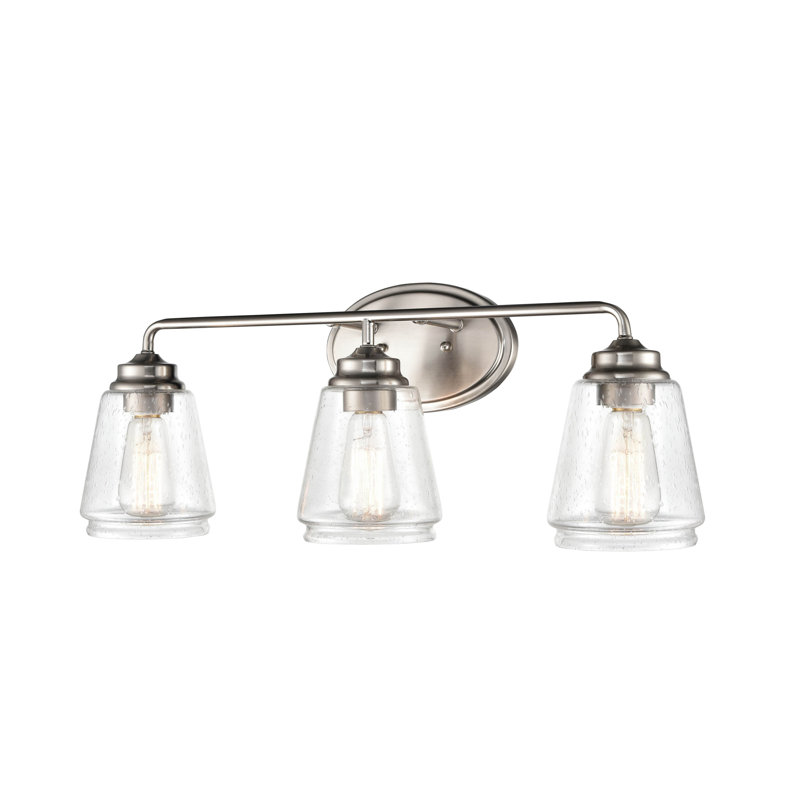 Kennewick 3 - Light Dimmable Vanity Light, Brushed Nickel