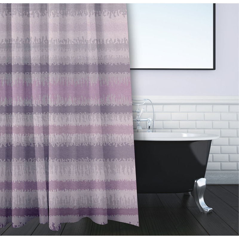 Rideau de douche simple Dorazio, Violet