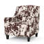 Fauteuil club en velours 29,25 po Burton