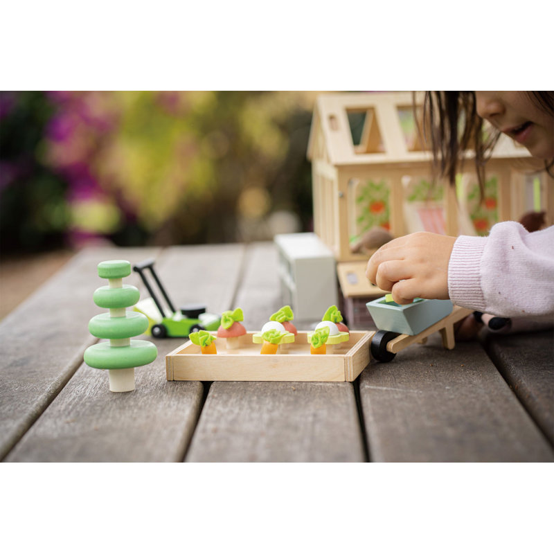 Greenhouse and Garden Dollhouse Furniture