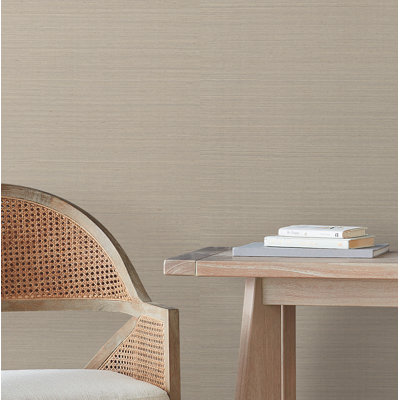 Natural Sisal Peel and Stick Grasscloth Wallpaper
