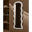 Landover White Abstract Full Length Mirror-1067396317