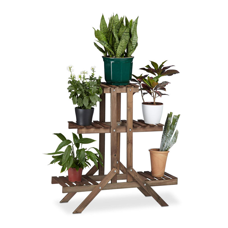 Assinthe Plant Stand, Dark Brown