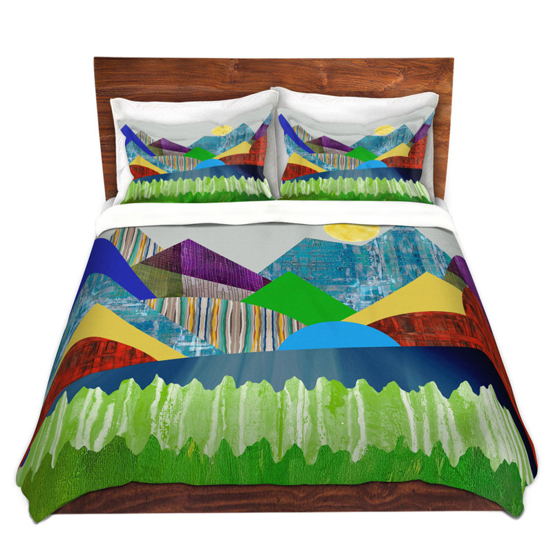 Ensembles de housse de couette très grand DiaNoche en microfibre par Ruth Palmer - Serene Lake