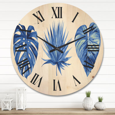 Solid Wood Wall Clock