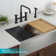 Urbix Bridge Faucet with Side Spray Included
