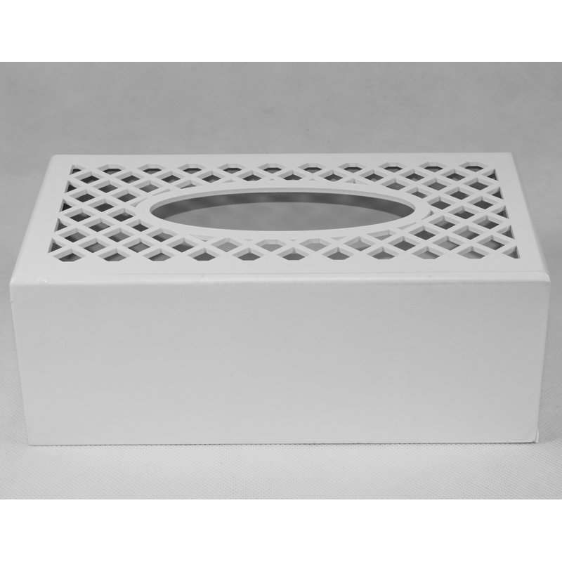 Wood Jewelery Box, White