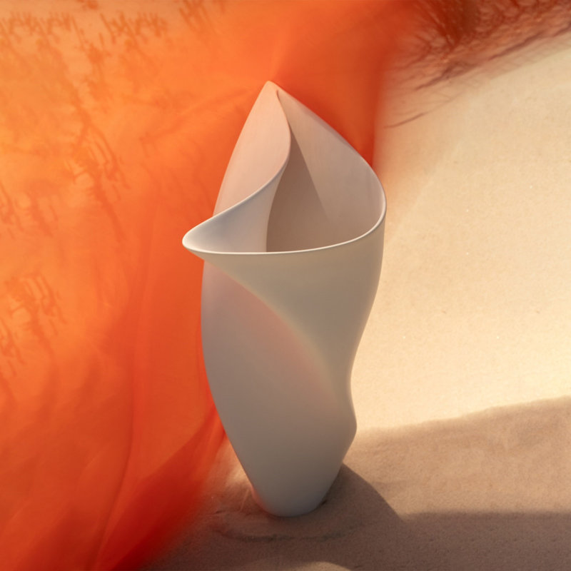 Euphonious Vase-Matte White