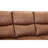 Maroske 79'' Faux Leather Square Arms Reclining Sofa with Hidden Cupholder (Set of 2)-479129375