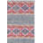Felty Geometric Navy/Ivory Area Rug-11551005