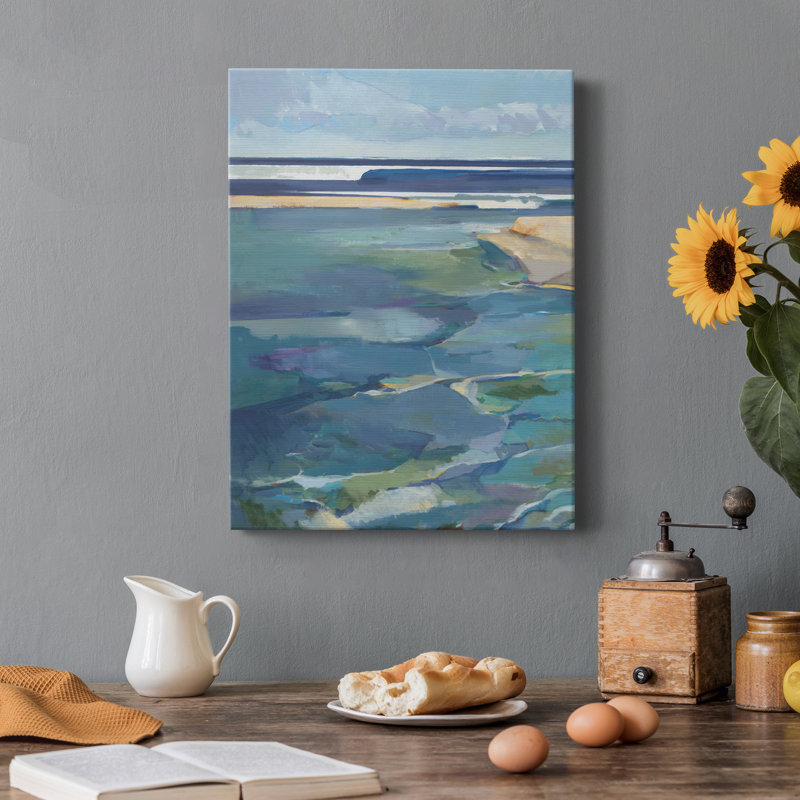 Breakwater I - Impression sur toile tendue, H 32 po x l 24 po x P 1 po