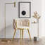 Dining Chairs White Velvet Barrel Back Dining Room Chair Round Accent Chair Velvet Upholstery