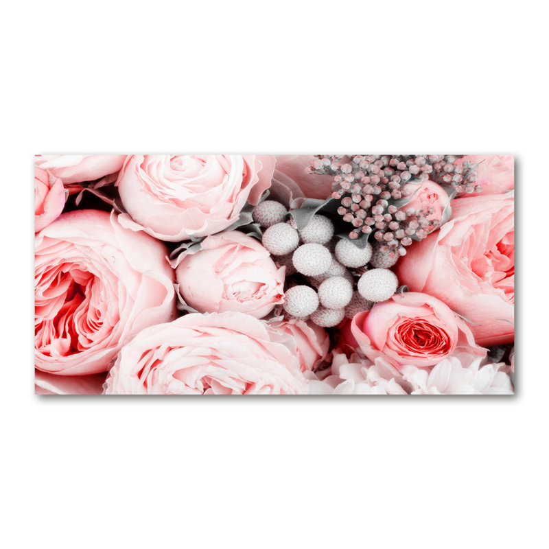 Bouquet Of Flowers - No Frame Print on Canvas