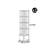 Rotating solid wood bookcase-112217994