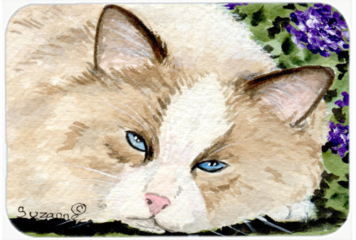 East Urban Home Cat Glass Cutting Board