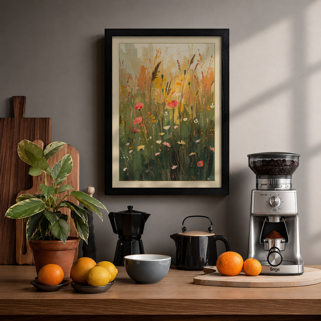 Wildflower Meadow Botanical - Framed Print