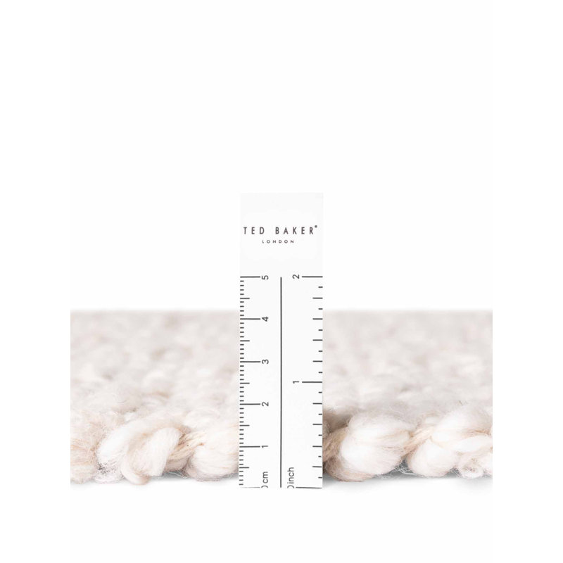 Despoina Hand Woven Area Rug, Cream, Runner 80 x 300 cm