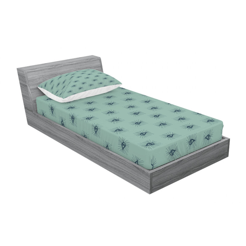 Microfiber Sheet Set, Twin XL Sheet Set with Fitted Sheet